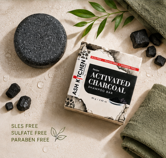Ash Kitchen Activated Charcoal Shampoo Bar