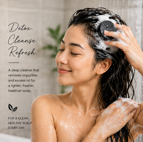 Ash Kitchen Activated Charcoal Shampoo Bar