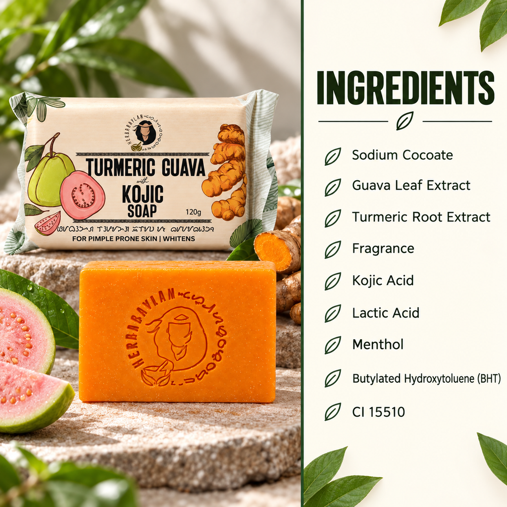 Turmeric Guava with Kojic Soap