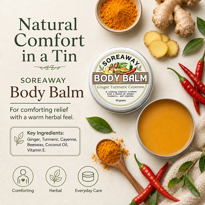 Ash Kitchen Handmade Ginger Turmeric Body Balm