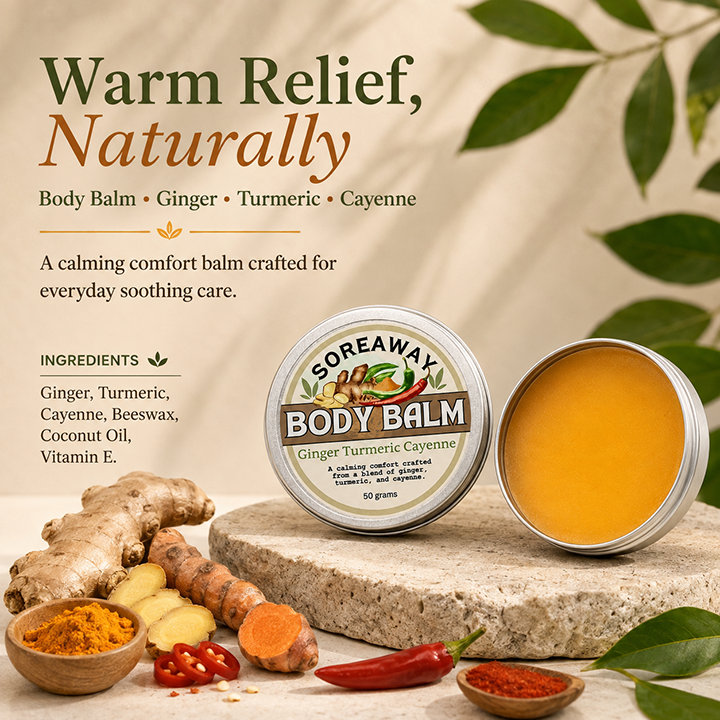 Ash Kitchen Handmade Ginger Turmeric Body Balm