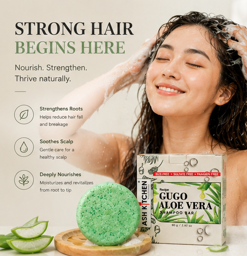 Ash Kitchen Gugo Aloe Vera Shampoo Bar
