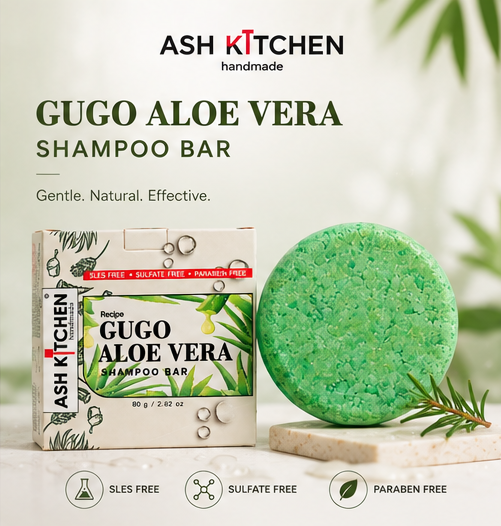 Ash Kitchen Gugo Aloe Vera Shampoo Bar
