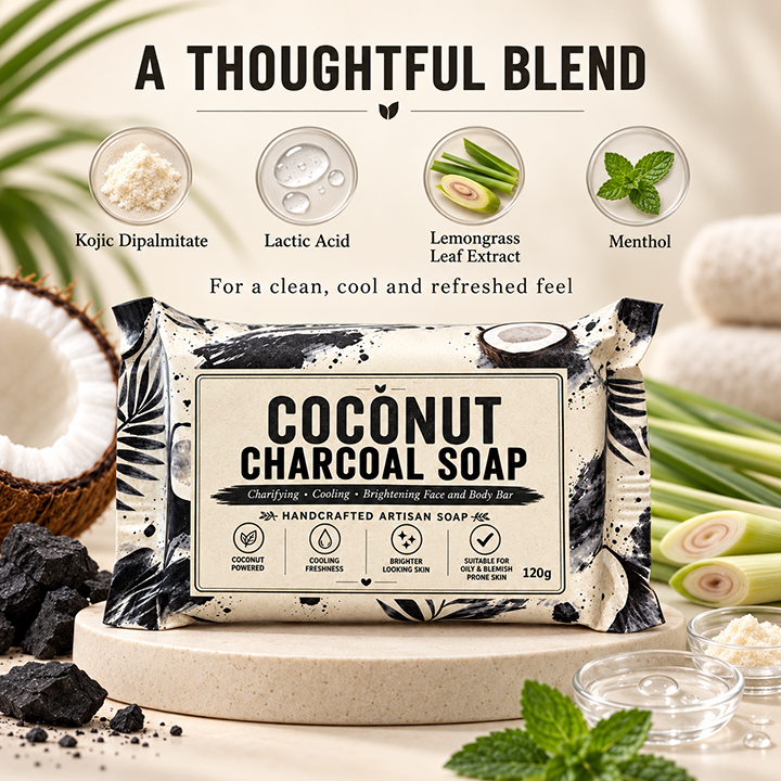 Coconut Charcoal Soap