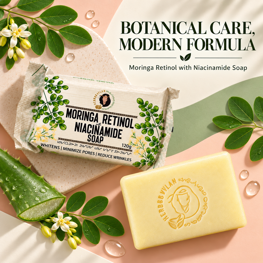 Moringa Retinol with Niacinamide Soap