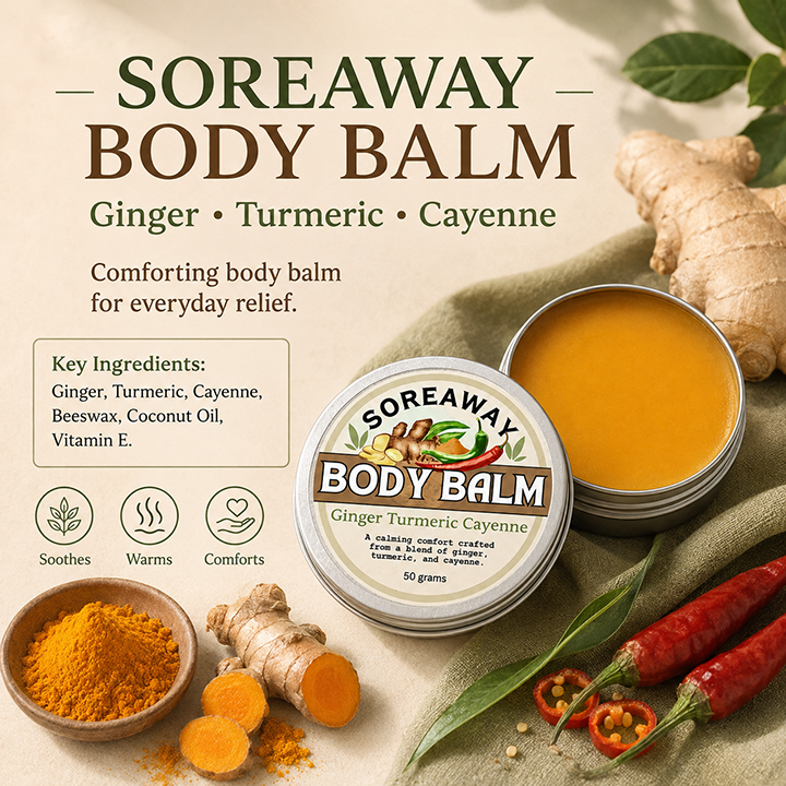 Ash Kitchen Handmade Ginger Turmeric Body Balm