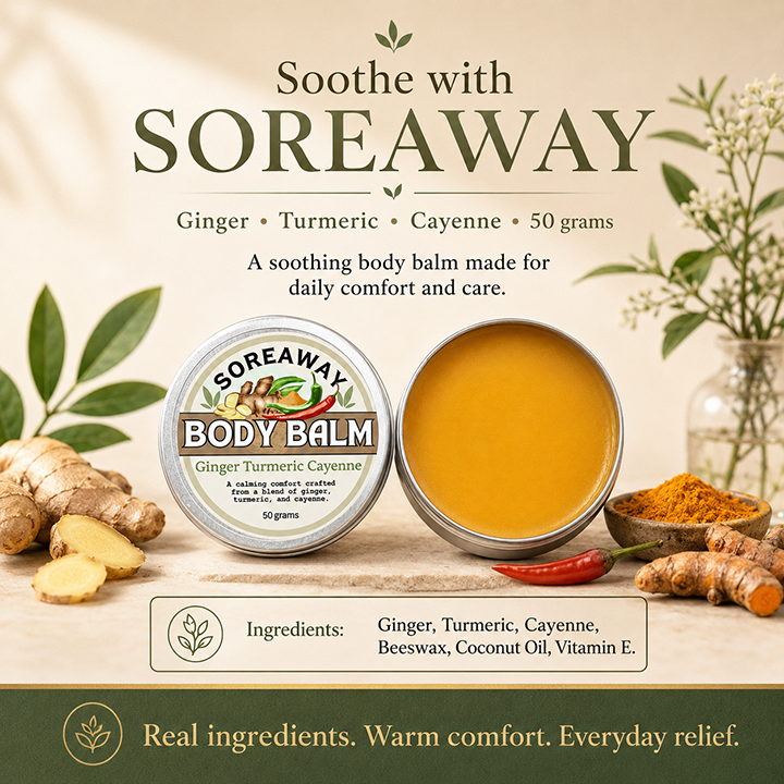 Ash Kitchen Handmade Ginger Turmeric Body Balm