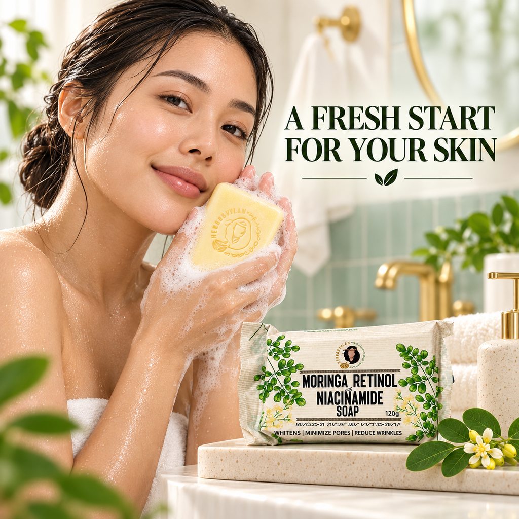 Moringa Retinol with Niacinamide Soap