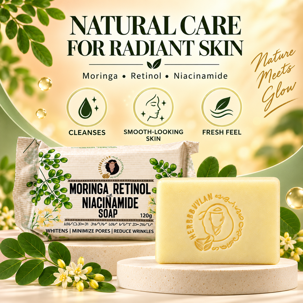 Moringa Retinol with Niacinamide Soap