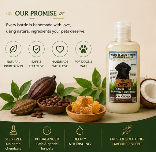 Pet Love Dog &amp; Cat Shampoo + Conditioner