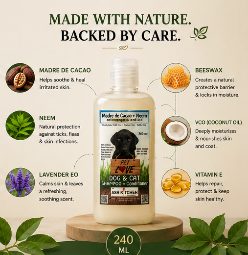Pet Love Dog &amp; Cat Shampoo + Conditioner