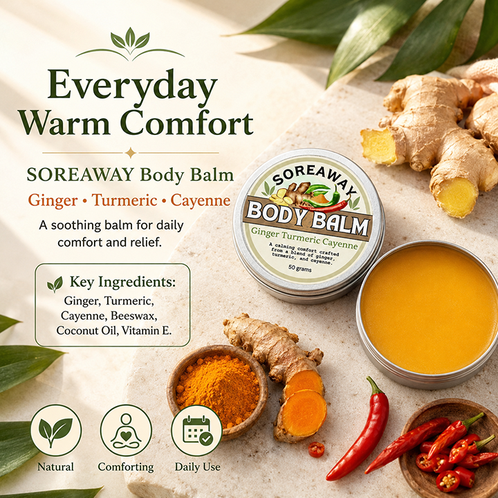 Ash Kitchen Handmade Ginger Turmeric Body Balm